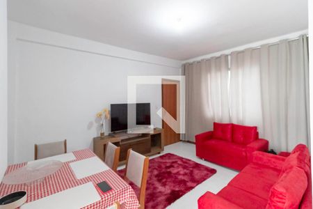 Sala de apartamento para alugar com 2 quartos, 51m² em Serrano, Belo Horizonte