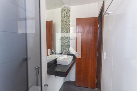 Banheiro da Suíte 1 de apartamento à venda com 4 quartos, 190m² em Cidade Nova, Belo Horizonte