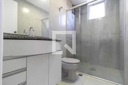 Banheiro da suíte de apartamento à venda com 3 quartos, 150m² em Dona Clara, Belo Horizonte