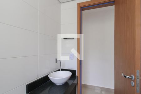 Banheiro de apartamento para alugar com 1 quarto, 43m² em Parque Sao Vicente, Mauá