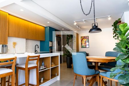 Sala/ cozinha de apartamento à venda com 2 quartos, 89m² em Alphaville Empresarial, Barueri