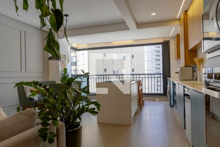 Sala/ cozinha de apartamento à venda com 2 quartos, 89m² em Alphaville Empresarial, Barueri