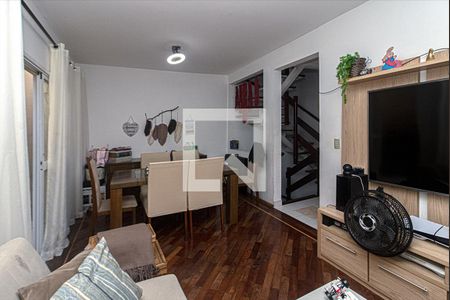 sala de casa de condomínio à venda com 3 quartos, 140m² em Vila Moraes, São Paulo