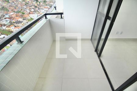 Varanda da Sala de apartamento para alugar com 2 quartos, 61m² em Vila Laura, Salvador