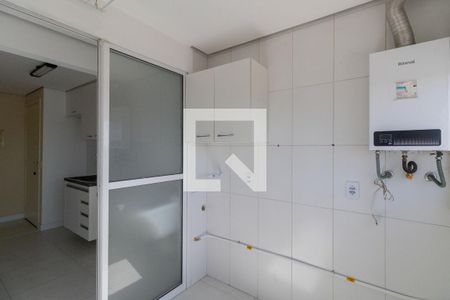 Sala/Cozinha/Área de Serviço  de apartamento para alugar com 2 quartos, 54m² em Parque Boturussu, São Paulo