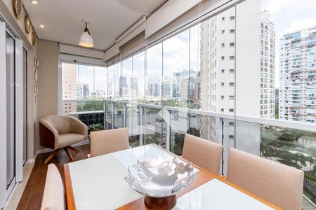 Varanda de apartamento à venda com 2 quartos, 74m² em Vila Gertrudes, São Paulo