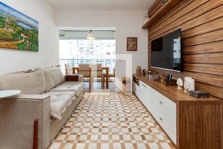 Sala de apartamento à venda com 2 quartos, 74m² em Vila Gertrudes, São Paulo