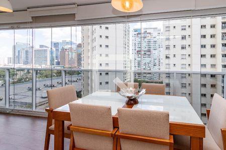 Varanda de apartamento à venda com 2 quartos, 74m² em Vila Gertrudes, São Paulo