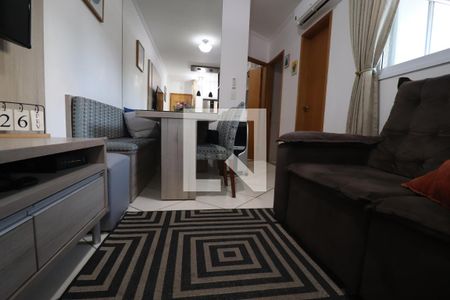 Sala de apartamento à venda com 2 quartos, 60m² em Vila Leopoldina, Santo André