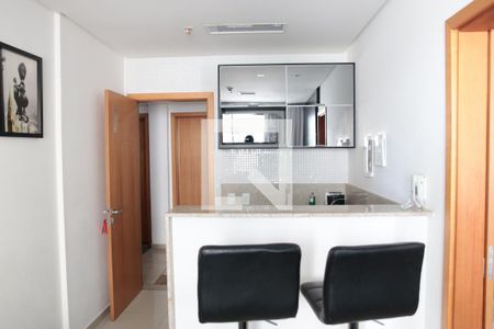 Sala de apartamento para alugar com 1 quarto, 37m² em Alto da Glória, Goiânia