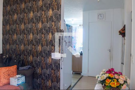 Sala de apartamento para alugar com 2 quartos, 50m² em Loteamento Dinora Rosa, Sorocaba