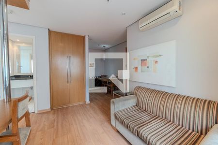 Sala de apartamento para alugar com 1 quarto, 40m² em Bela Vista, São Paulo