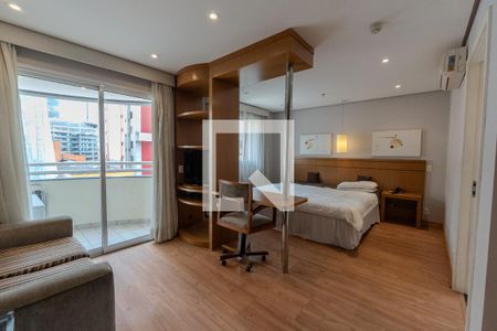 Sala de apartamento para alugar com 1 quarto, 40m² em Bela Vista, São Paulo