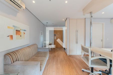 Sala de apartamento para alugar com 1 quarto, 40m² em Bela Vista, São Paulo