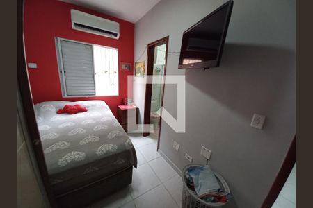 Quarto 2 - Suíte de casa para alugar com 2 quartos, 126m² em Parque Sao Vicente, São Vicente