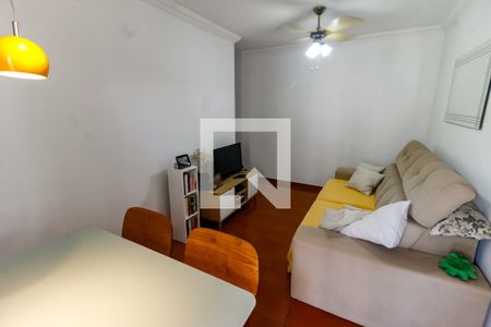 Sala de apartamento à venda com 2 quartos, 55m² em Jardim Monte Alegre, Taboão da Serra