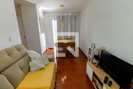 Sala de apartamento à venda com 2 quartos, 55m² em Jardim Monte Alegre, Taboão da Serra