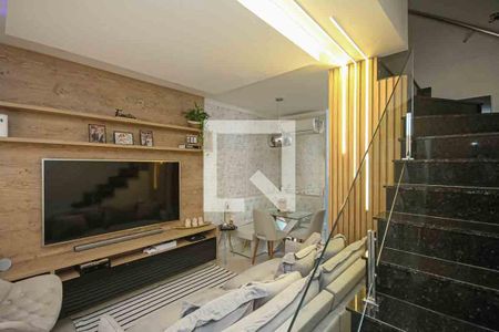 Sala de casa de condomínio à venda com 2 quartos, 76m² em Chácara Belenzinho, São Paulo