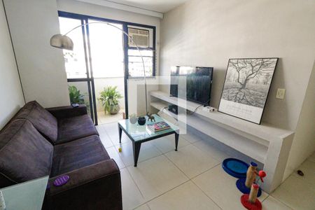 Sala de apartamento para alugar com 3 quartos, 180m² em Barra da Tijuca, Rio de Janeiro