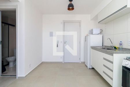 Sala - Cozinha de apartamento para alugar com 2 quartos, 37m² em Jardim Caravelas, São Paulo