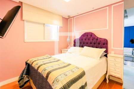 Suíte  de apartamento à venda com 2 quartos, 55m² em Vila Gomes, São Paulo