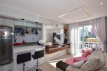 Sala de apartamento à venda com 3 quartos, 110m² em Vila Sonia, São Paulo