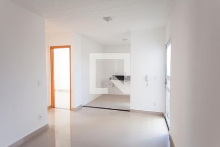 Sala de apartamento para alugar com 1 quarto, 51m² em Tres Barras, Contagem