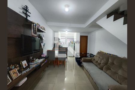 Sala de apartamento para alugar com 2 quartos, 63m² em São Joaquim, Contagem