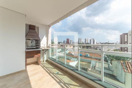 Varanda de apartamento à venda com 2 quartos, 63m² em Vila Gumercindo, São Paulo