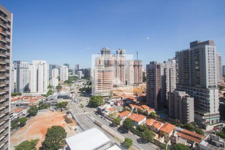 Vista de apartamento para alugar com 1 quarto, 28m² em Jardim das Acacias, São Paulo