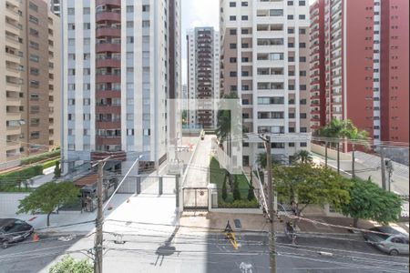 Varanda - Vista de apartamento à venda com 3 quartos, 95m² em Vila Gumercindo, São Paulo