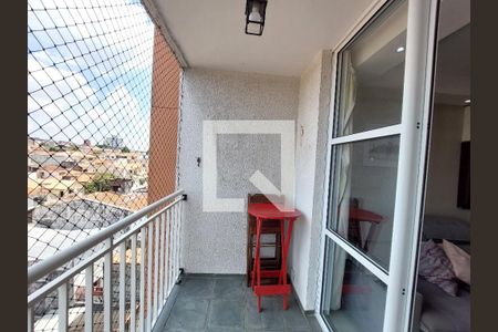 Varanda da Sala de apartamento à venda com 2 quartos, 64m² em Cidade Ademar, São Paulo