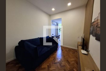 Sala de TV de apartamento à venda com 2 quartos, 92m² em Ipanema, Rio de Janeiro