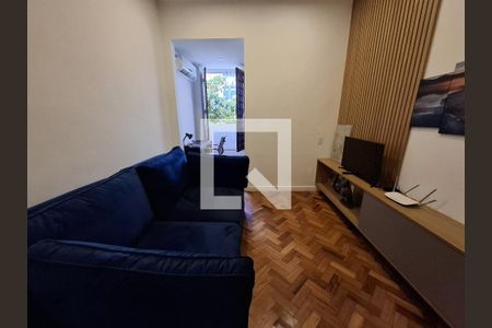 Sala de TV de apartamento à venda com 2 quartos, 92m² em Ipanema, Rio de Janeiro