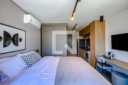 Studio de kitnet/studio para alugar com 1 quarto, 26m² em Vila Regente Feijó, São Paulo