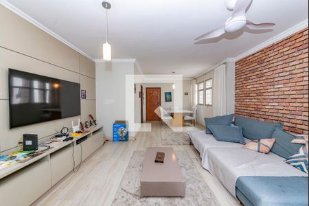 Sala de apartamento à venda com 3 quartos, 110m² em Buritis, Belo Horizonte