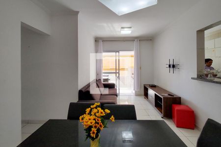 Sala de apartamento para alugar com 2 quartos, 89m² em Aviação, Praia Grande