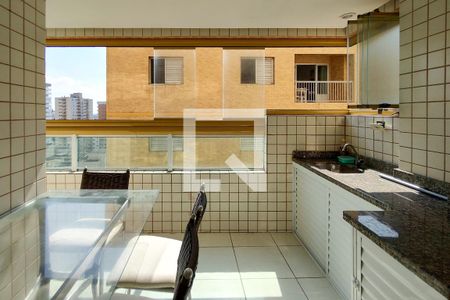 Sacada de apartamento para alugar com 2 quartos, 89m² em Aviação, Praia Grande
