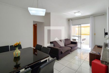 Sala de apartamento para alugar com 2 quartos, 89m² em Aviação, Praia Grande