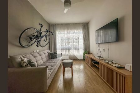 Sala de apartamento à venda com 2 quartos, 60m² em Laranjeiras, Rio de Janeiro