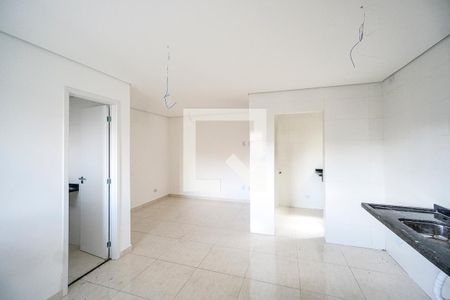 Sala e cozinha de apartamento à venda com 1 quarto, 27m² em Penha de França, São Paulo