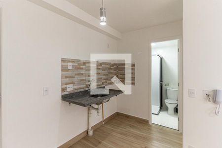 Cozinha de apartamento à venda com 1 quarto, 28m² em Vila Buarque, São Paulo