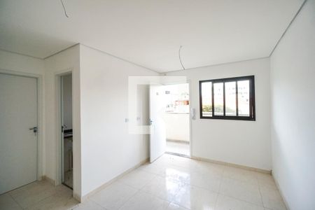 Sala e cozinha de apartamento à venda com 2 quartos, 42m² em Penha de França, São Paulo