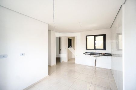 Sala e cozinha de apartamento à venda com 2 quartos, 41m² em Penha de França, São Paulo