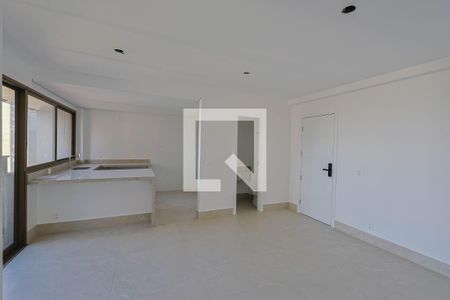 Sala de apartamento à venda com 3 quartos, 86m² em Santo Agostinho, Belo Horizonte