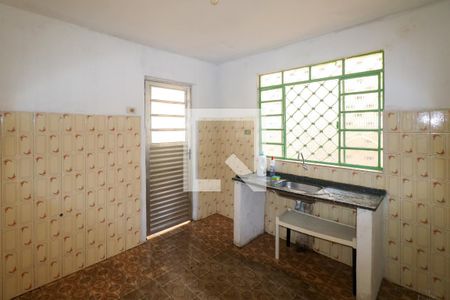 Cozinha de casa para alugar com 1 quarto, 45m² em Santa Maria, São Caetano do Sul