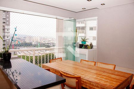 Varanda - Sala de apartamento à venda com 3 quartos, 106m² em Água Branca, São Paulo