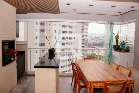 Varanda - Sala de apartamento à venda com 3 quartos, 106m² em Água Branca, São Paulo