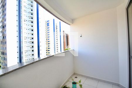 Varanda da Sala de apartamento para alugar com 3 quartos, 100m² em Candeal, Salvador