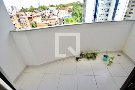 Varanda da Sala de apartamento para alugar com 3 quartos, 100m² em Candeal, Salvador